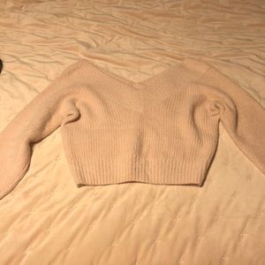 H&M Light Pink Sweater